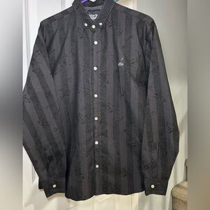 Men's Black Button Down Shirt